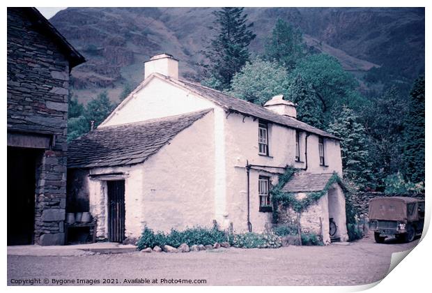 Westmorland Farm House 1953 Print by Bygone Images