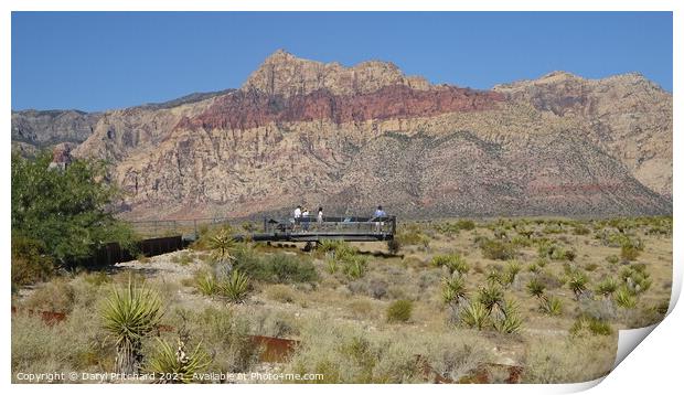 Red rock canyon  Print by Daryl Pritchard videos