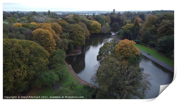 Tunstall park autumn Print by Daryl Pritchard videos