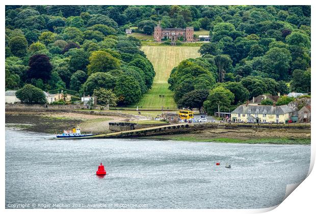 Serenity at Mount Edgcumbe Print by Roger Mechan