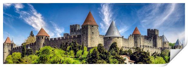 Castles and Catharsis Print by Roger Mechan