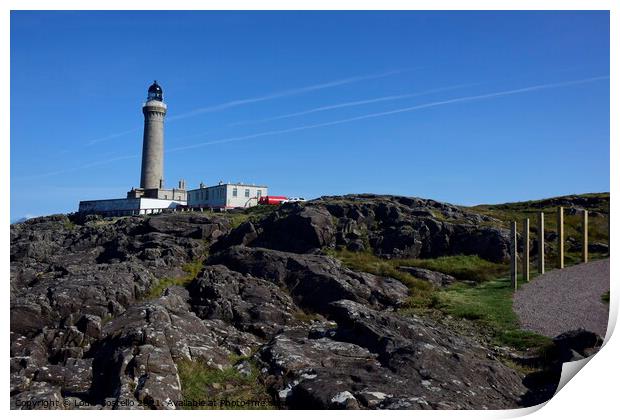 Ardnamurchan Lighthouse Print by Louis Costello