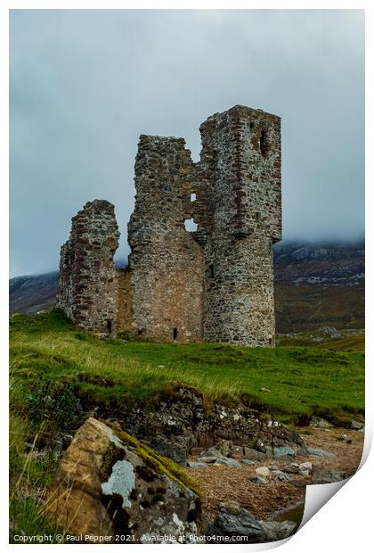 Ardvreck Castle Print by Paul Pepper