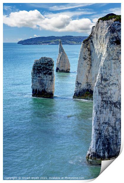 Swanage Print by Stuart Wyatt