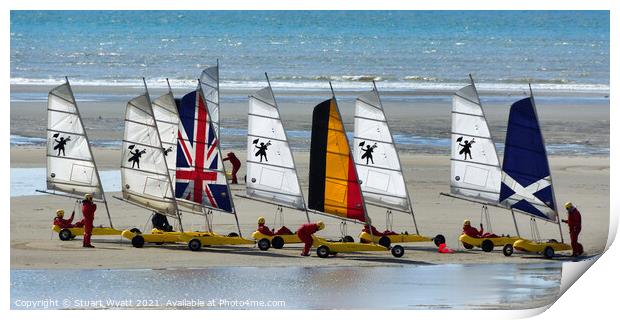 Le Touquet Print by Stuart Wyatt