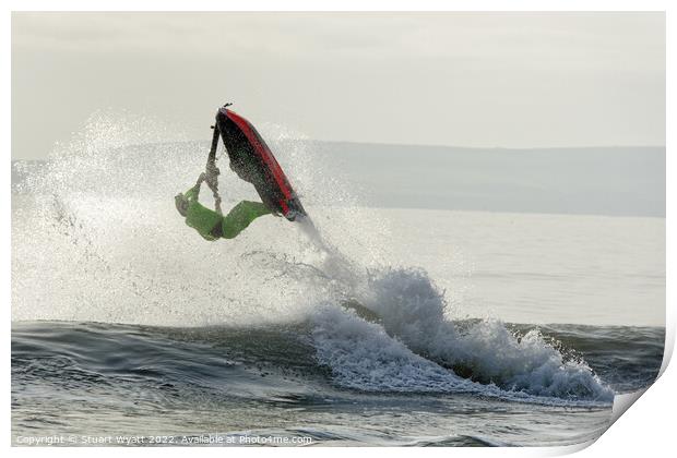 Jet Ski Print by Stuart Wyatt