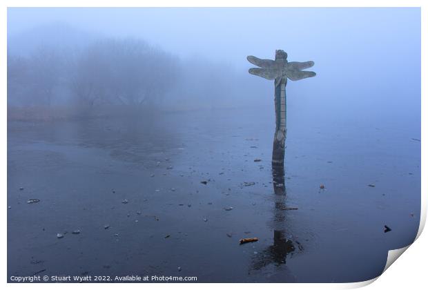 Moors Valley Print by Stuart Wyatt