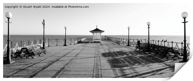 Swanage Pier Panorama Print by Stuart Wyatt