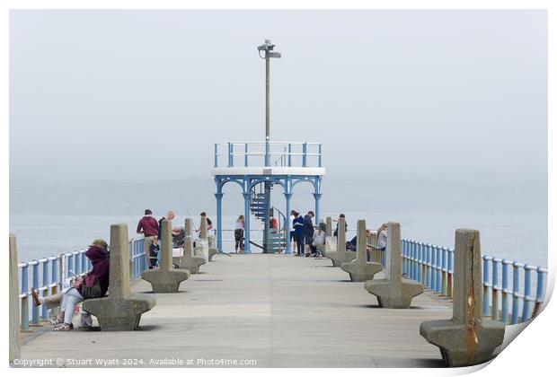 Weymouth Pier Print by Stuart Wyatt