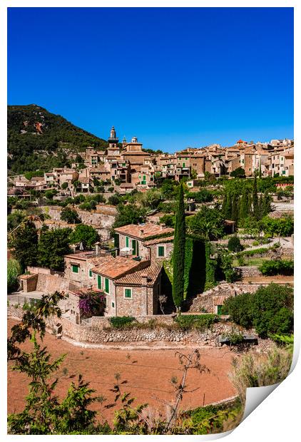 Valldemossa Mallorca spain Print by Alex Winter