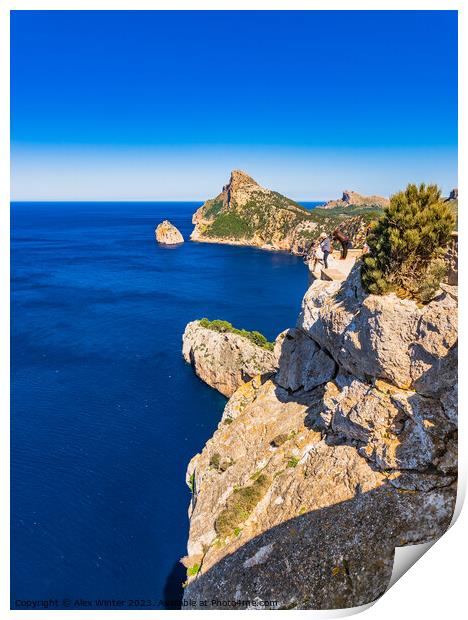 Cap de Formentor Print by Alex Winter