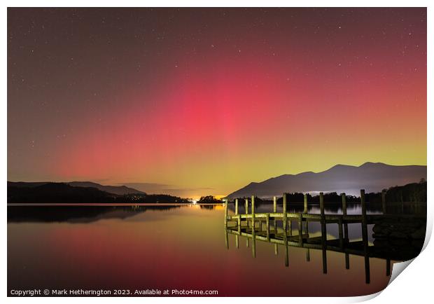 Aurora Magic Print by Mark Hetherington