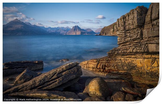 Elgol Print by Mark Hetherington