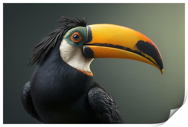 Toucan Print by Picture Wizard
