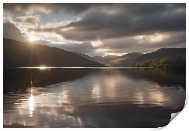 Loch Lomond Print by Picture Wizard