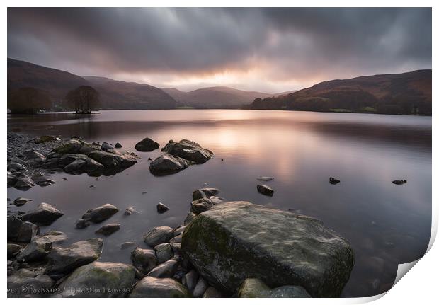 Coniston Water Print by Picture Wizard