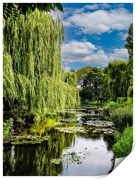 The Japanese Bridge Print by Gerry Walden LRPS