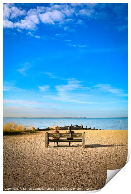 Restful Whitstable Print by Simon Connellan