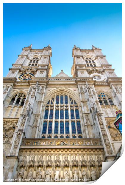 Westminster Abbey  Print by Simon Connellan