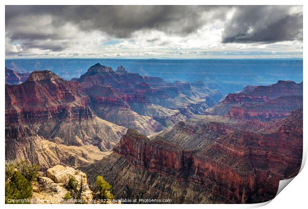Bright Angel point scenic vista Print by Pierre Leclerc Photography