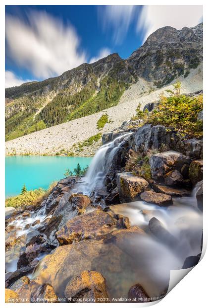 Visiting Joffre Lakes, BC Print by Pierre Leclerc Photography