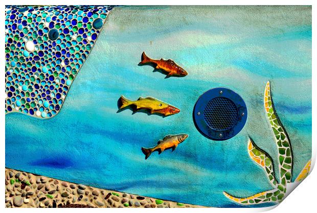 Fish Print by Tony Mumolo