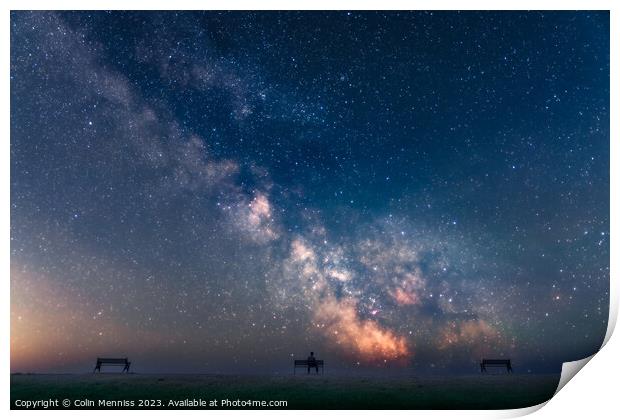 Constellation Contemplation Print by Colin Menniss