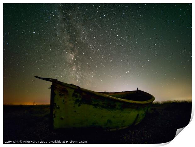 Trawling the Milky Way Print by Mike Hardy