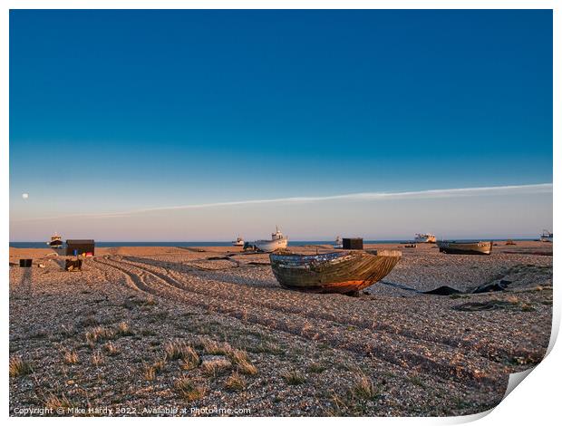 Dungeness wild plains Print by Mike Hardy