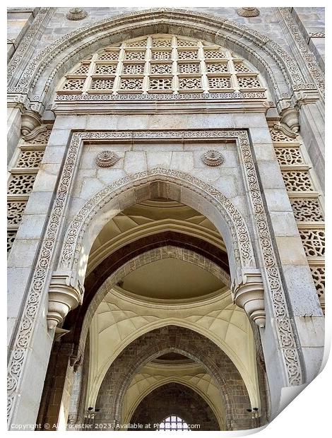 Sideview of the Gateway of India Print by Alix Forestier