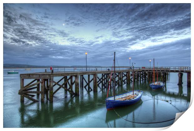 Aberdovey Jetty Print by Dave Urwin