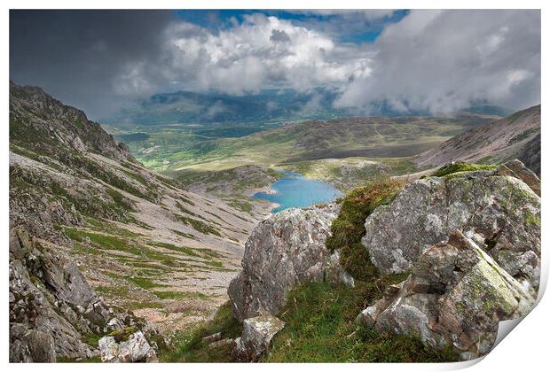 View From Cadair Idris  Print by Dave Urwin