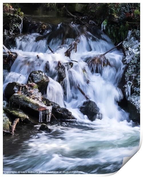 Waterfall  Print by Liam Roberts