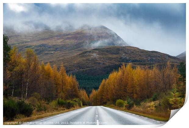 The Road To Ben Nevis Print by Storyography Photography