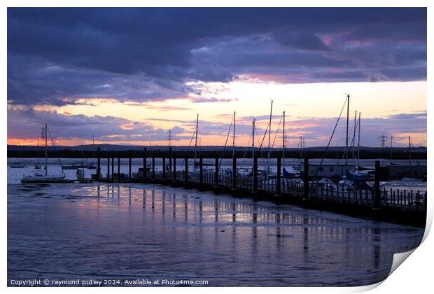 Minster-on-sea Print by Ray Putley