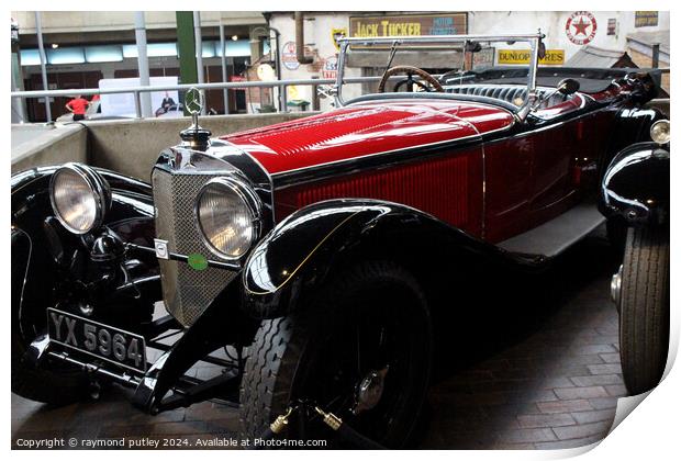 1928 Mercedes-Benz Model 36/220  Print by Ray Putley