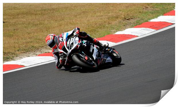 British Superbikes Championship. Print by Ray Putley