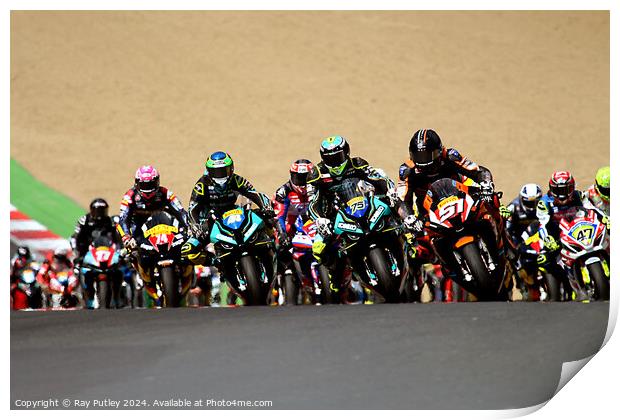 Pirelli National Superstock. Print by Ray Putley