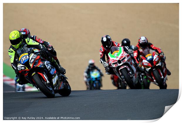 Pirelli National Superstock. Print by Ray Putley