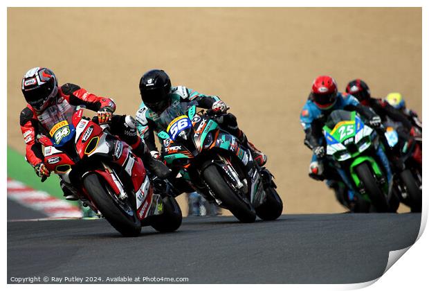 Pirelli National Superstock. Print by Ray Putley