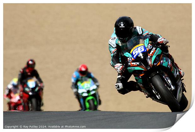 Pirelli National Superstock. Print by Ray Putley