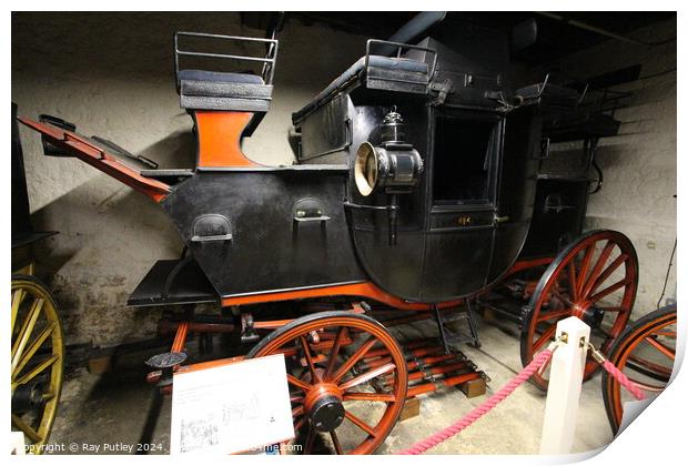 Tyrwhitt-drake Museum Of Carriages –  England, UK. Print by Ray Putley