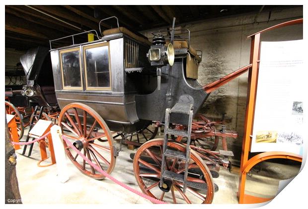 Tyrwhitt-drake Museum Of Carriages –  England, UK. Print by Ray Putley