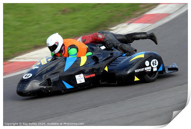 BMCRC F1 & F2 Sidecars Print by Ray Putley