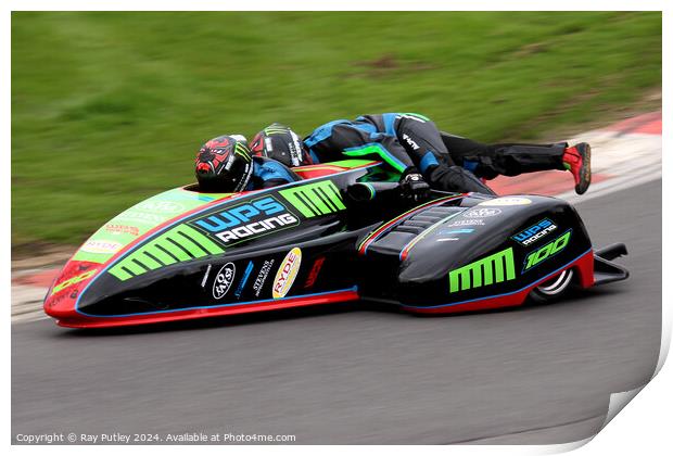 BMCRC F1 & F2 Sidecars Print by Ray Putley