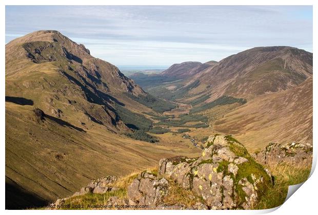 Majestic Pillar Rises Above Ennerdale Print by Richard North