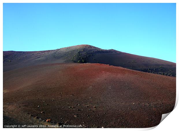 Lanzarote Landscape Scene Print by Jeff Laurents