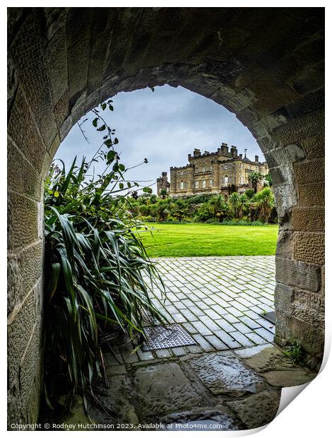 Culzean Castle view Print by Rodney Hutchinson