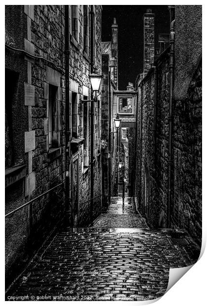 The Timeless Beauty of Mary Kings Close Print by RJW Images