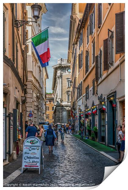 Hidden Gem in Rome Print by RJW Images